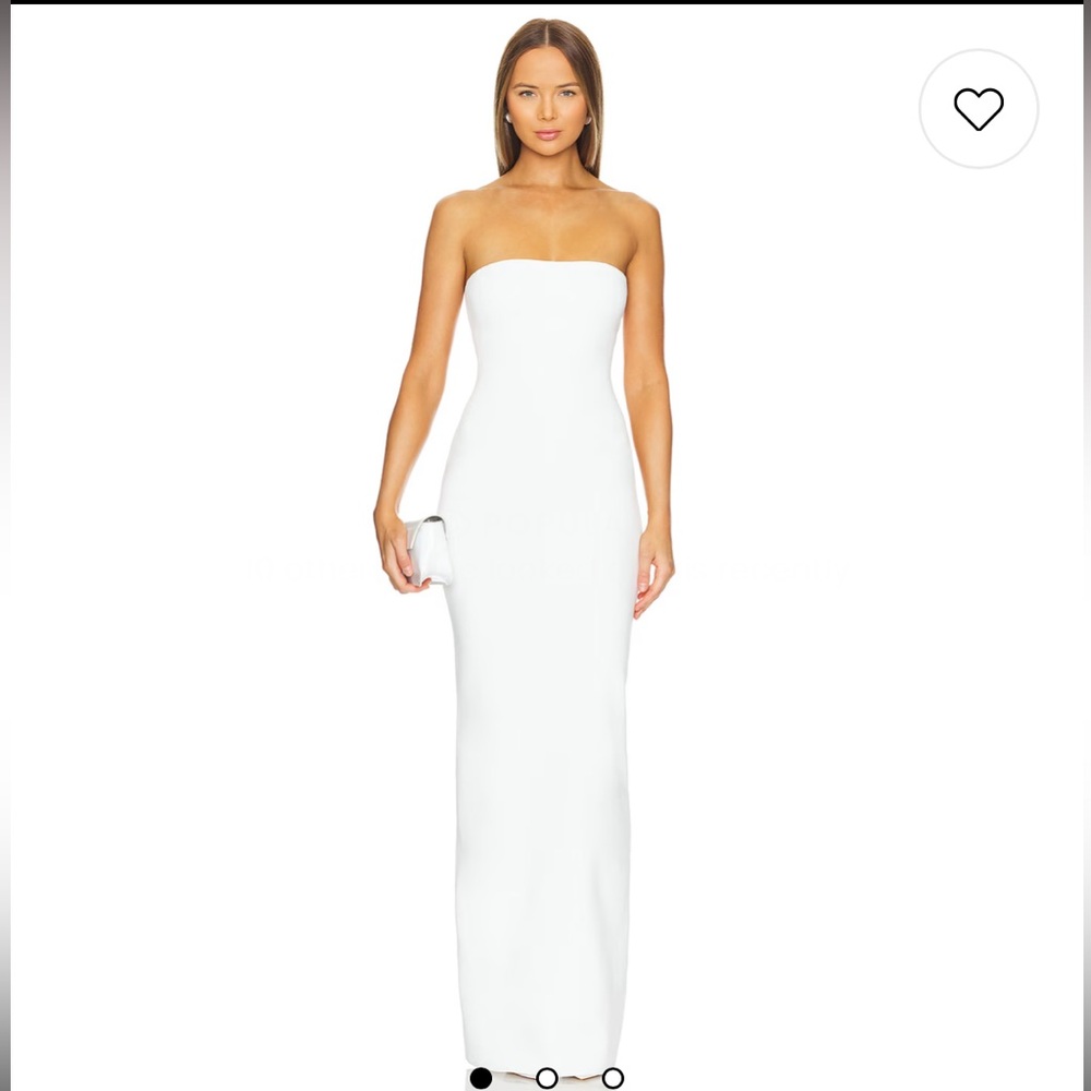 Ronny Kobo Lehua Knit Dress in Optic White
